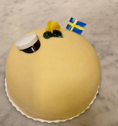 Bild på Studentårta med mössa